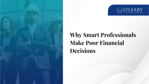 Irish professionals discussing financial planning beyond money strategies in modern office